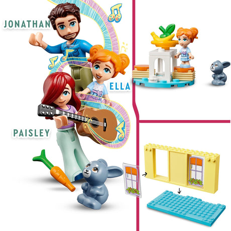 Lego venner - paisleys husbyggelegetøj (41724)