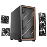 Antec flux se midi tårnhus (sort | 2x USB-A | 1x USB-C)