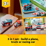 Lego creator 3-i-1 lastbil med helikopter - 31146