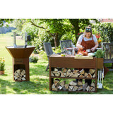 Barbecook nestor buddy fra corten stål bord