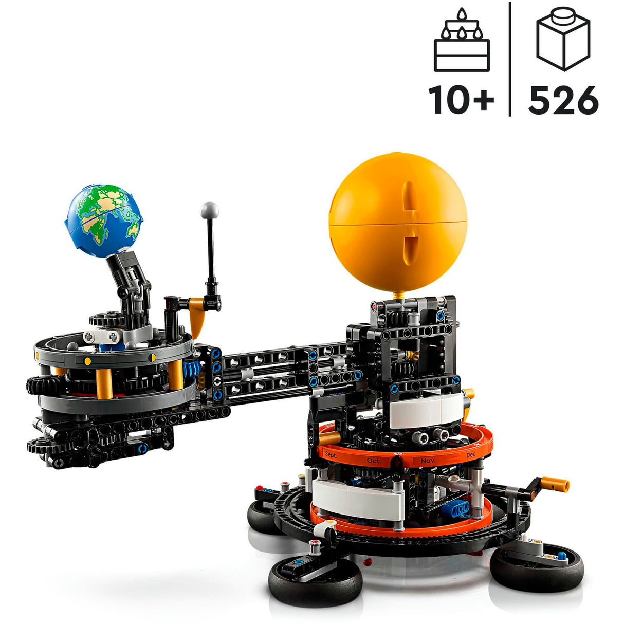 Lego technic - jorden og månen i bevægelse byggelegetøj