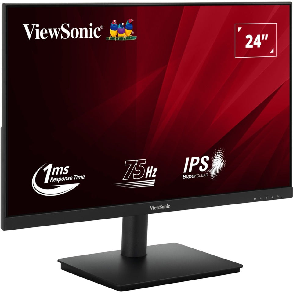 Viewsonic va240-h-2 23.8 skærm (sort (mat), HDMI, VGA)
