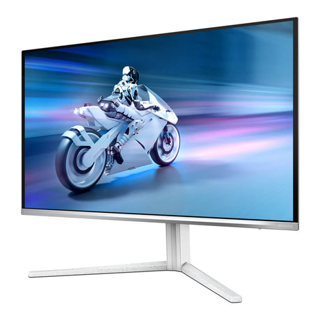 Philips Evnia 6000 27m2n6501l 00 26.5 gaming-skærm (hvid, 2x HDMI, skærmport, USB-A, USB-B, G-sync, 240Hz, QD-OLED)