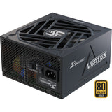Seasonic vertex gx-1200 modulær 1200 watt strømforsyning (sort, 1x 12v-2x6, 3x pcie)