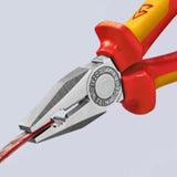 Knipex kombitang 03 06 200 vde kombitang (rød gul, 200mm)