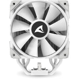 Sharkoon a50 rgb cpu køler (hvid, 4-benet pwm blæserstik)