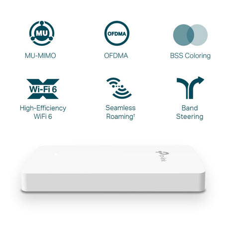 Tp-link omada eap615-wall ax1800 vægplade wifi 6 adgangspunkt (hvid, poe)
