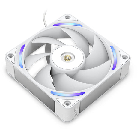 Nzxt f120x rgb kabinet blæser (hvid, 120 x 120 x 30 mm, pwm)