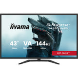 Iiyama G-Master Red Eagle G4380uhsu-B2 42.5 4K UHD-gamingskærm (sort, 2x HDMI, 2x Displayport, 4x USB-A, USB-B, 144 Hz)