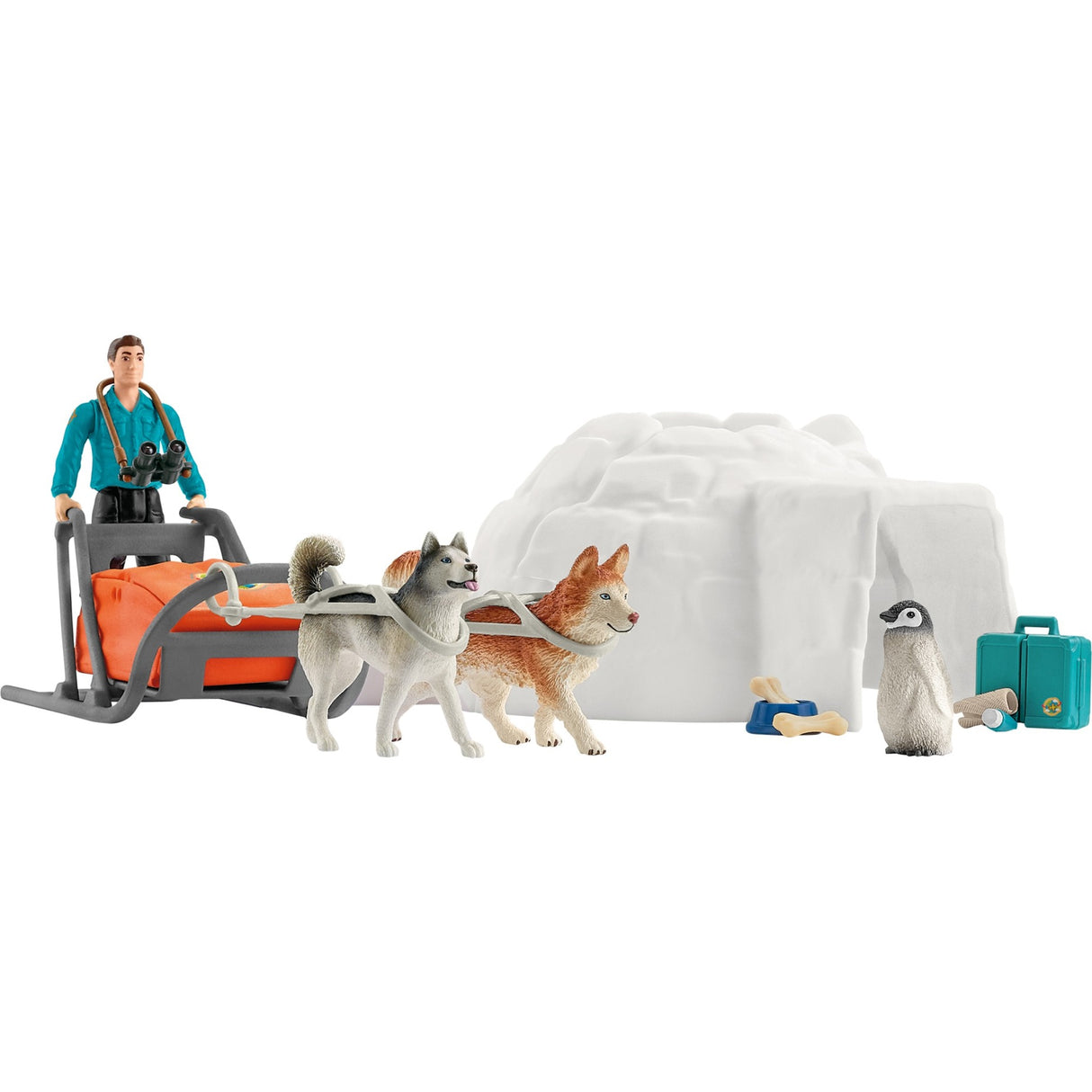 Schleich vilde liv - Antarktis ekspeditions legefigur (42624)
