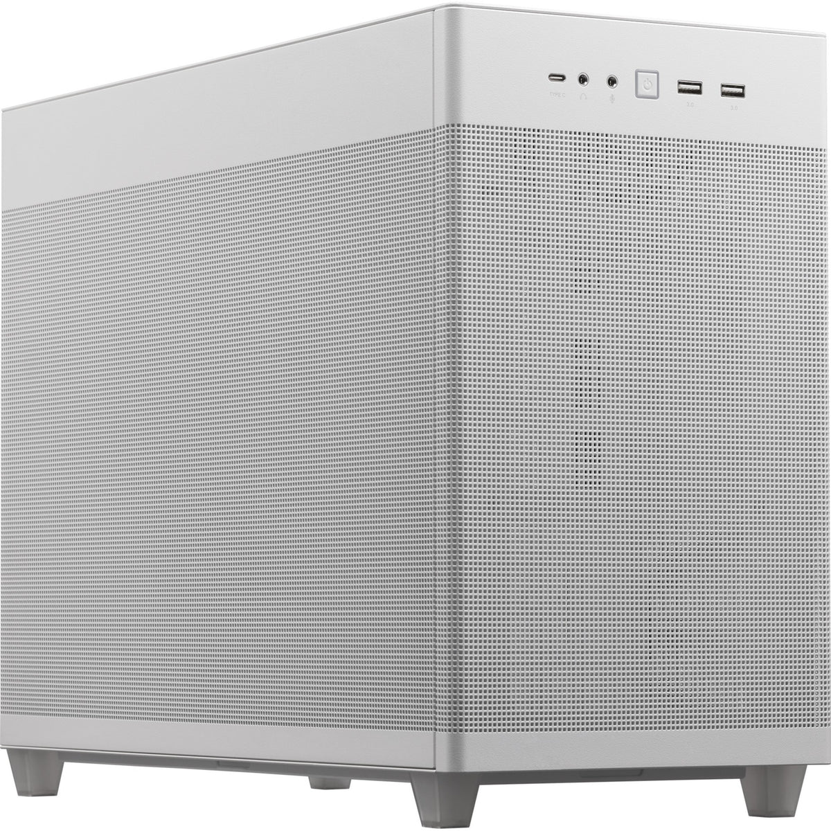 Asus prime ap201 mini tower cover (hvid | 2x USB-A | 1x USB-C)
