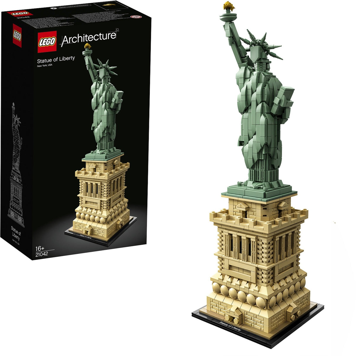 Lego-arkitektur - Frihedsgudinden byggelegetøj (21042)