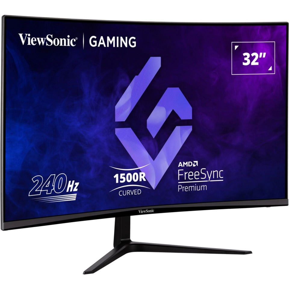 Viewsonic vx3219-pc-mhd 32 buet gaming-skærm (sort, 2x HDMI, 1x skærmport, 240 Hz)