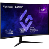 Viewsonic vx3219-pc-mhd 32 buet gaming-skærm (sort, 2x HDMI, 1x skærmport, 240 Hz)