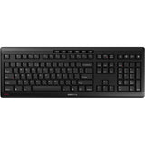 Cherry stream tastatur trådløst, tastatur (sort, eu layout (qwerty), sx teknologi)