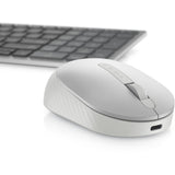 Dell pro premium kompakt mus - ms7421w (sølv hvid, 1000 - 4000 dpi)