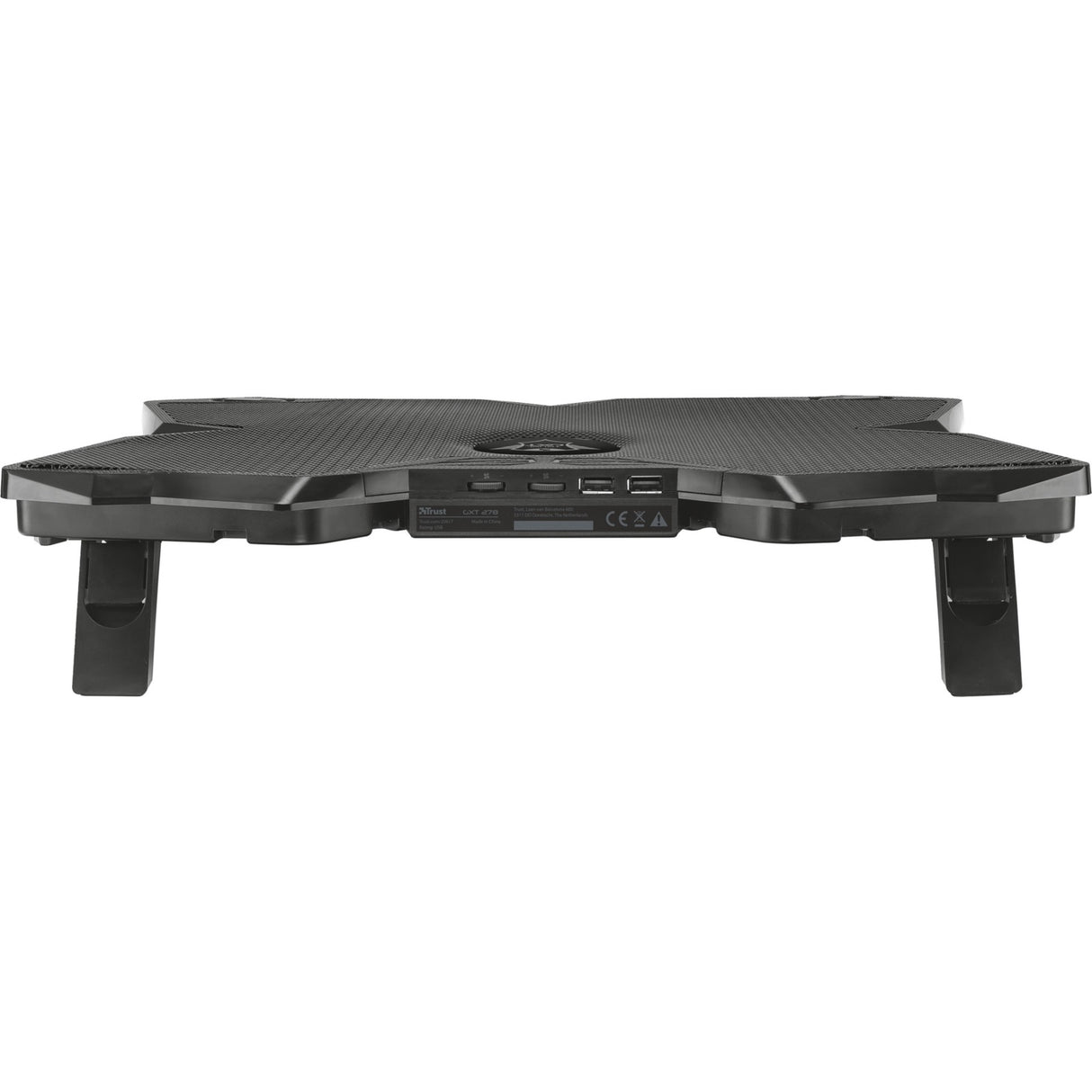 Trust GXT 278 Yozu Notebook Cooling Stand Laptop Cooler (sort, 20817, røde lysdioder)