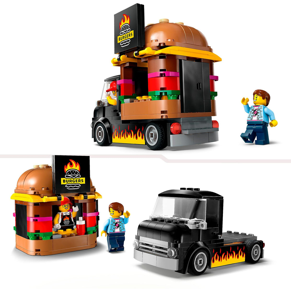 Lego city hamburger lastbil - 60404