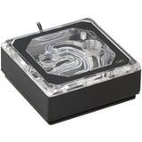 Alphacool eisblock xpx aurora edge akrylsort CPU-køler (gennemsigtig sort)