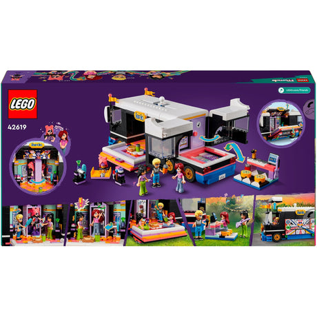 Lego friends - popstjerne tour bus byggelegetøj (42619)