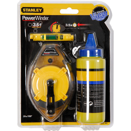 Stanley battle line hjulsæt powerwinder 30m afstandsmåler