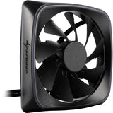 Sharkoon rgb shark lights case ventilator (sort, 120 x 120 x 25 mm)