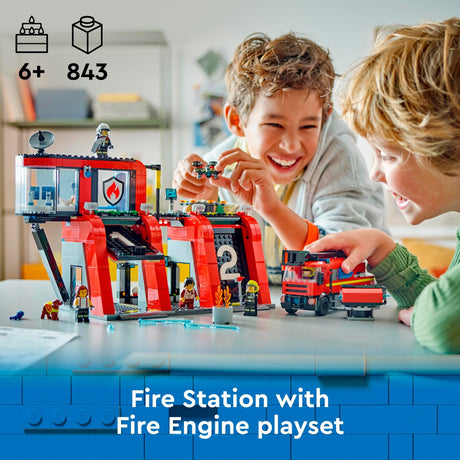Lego city brandstation og brandbil - 60414