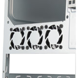 Silverstone sst-cs351 mini tårnhus (sort | 2x USB-A | 1x USB-C)