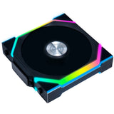Lian Li Uni Fan SL120 Wireless Reverse Blade RGB Case Fan (sort, 120 x 124,5 x 28 mm, PWM)