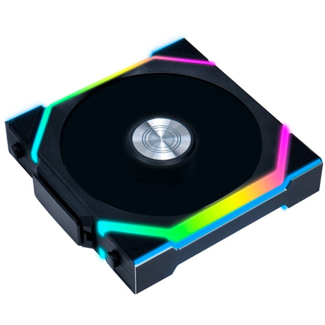 Lian Li Uni Fan SL120 Wireless Reverse Blade RGB Case Fan (sort, 120 x 124,5 x 28 mm, PWM)