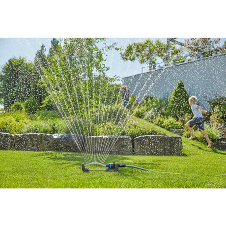 Gardena ecoline oscillerende sprinkler 18920-20 (sort turkis, op til maks. 220m²)