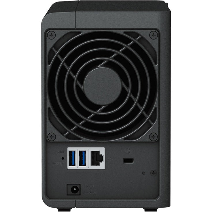 Synology diskstation ds223 nas (sort, 1x 1 GB LAN, 3x USB 3.2 gen 1)