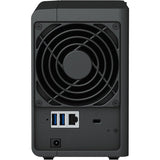 Synology diskstation ds223 nas (sort, 1x 1 GB LAN, 3x USB 3.2 gen 1)
