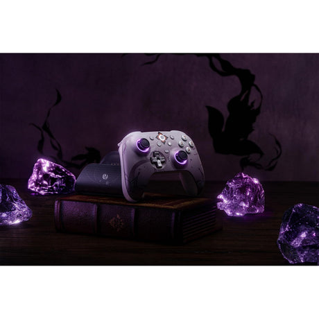 8bitdo ultimate 2 wireless controller - honkai: star rail - evernight (lichtpaars, 2.4 ghz bluetooth, usb, pc)