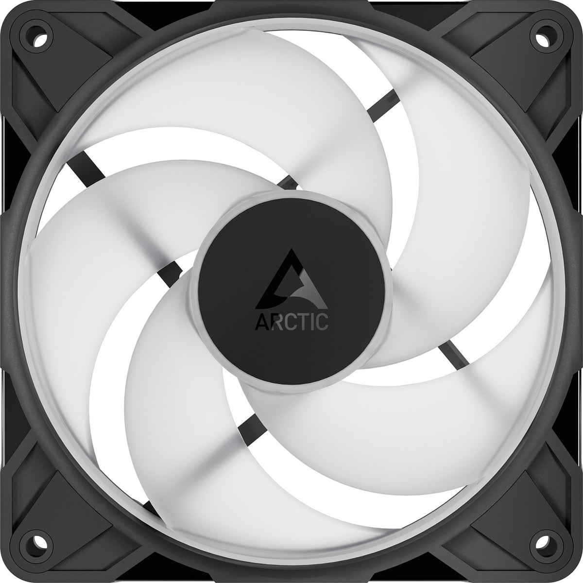 Arctic p12 pro reverse a-rgb case fans (sort, 3 styk, 120 x 120 x 27 mm, pwm)