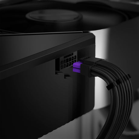 NZXT C750 Gold Core Modular 750 watt strømforsyning (sort, 1x 12V-2x6, 2x PCIe)