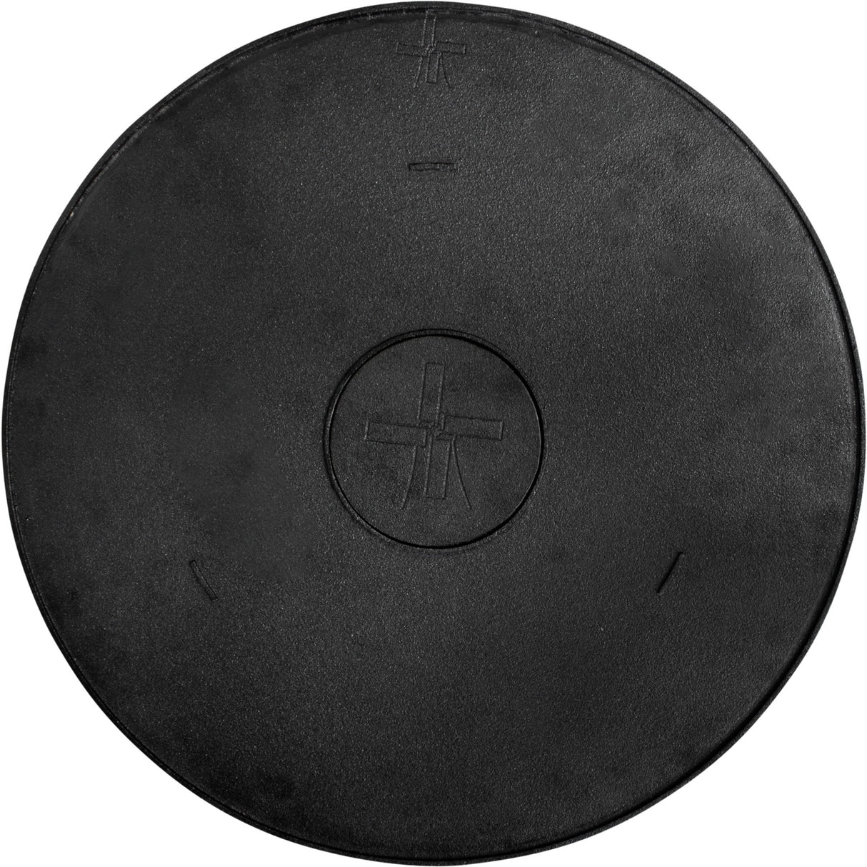 Vindmøllen plancha grillplade (sort, 75 cm)