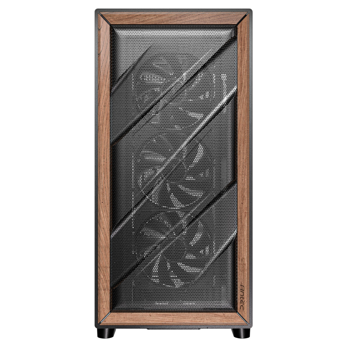 Antec Flux Midi Tower-hus (sort | 2x USB-A | 1x USB-C | hærdet glas)