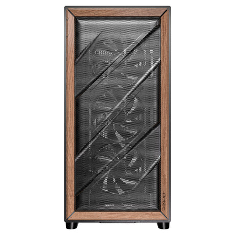 Antec Flux Midi Tower-hus (sort | 2x USB-A | 1x USB-C | hærdet glas)