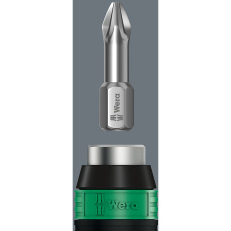 Wera 7441 Kraftform justerbar momentskruetrækker med Rapidaptor hurtigskifteholder, 1 4 tommer, 1,2 - 3,0 nm - 1 stk. - 05074701001