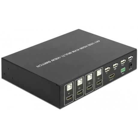 Delock KVM 4-i-1 multiview switch 4x HDMI med USB KVM switch