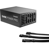 Vær stille! dark power pro 13 modulær 1600 watt strømforsyning (sort, 2x 12v-2x6, 6x pcie)