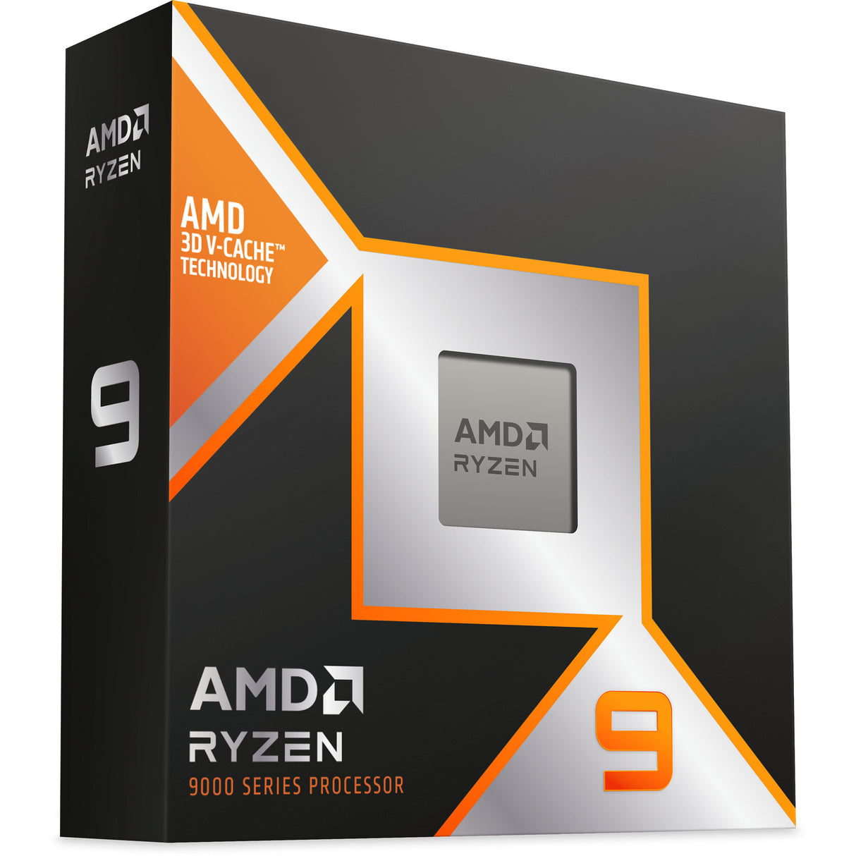 AMD Ryzen 9 9900x3D, 4,4 GHz (5,5 GHz Turbo Boost) socket AM5-processor (ulåst, i æske)