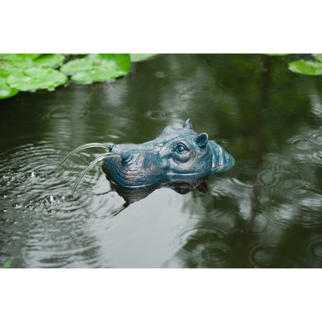 Ubbink flydende sprayfigur flodhesthoved vandfunktion