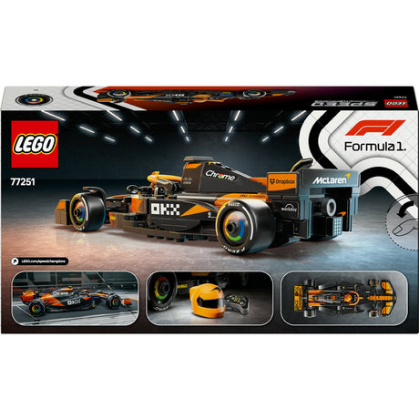 Lego speed champions mclaren f1 team mcl38 racerbil sæt - 77251