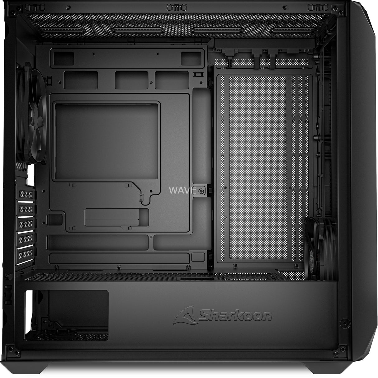 Sharkoon mk3 mini tårnhus (sort | 2x USB-A | 1x USB-C)