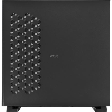 Sharkoon rgb midi tårnhus i rent stål (sort | 2x usb-a | rgb | vindue)