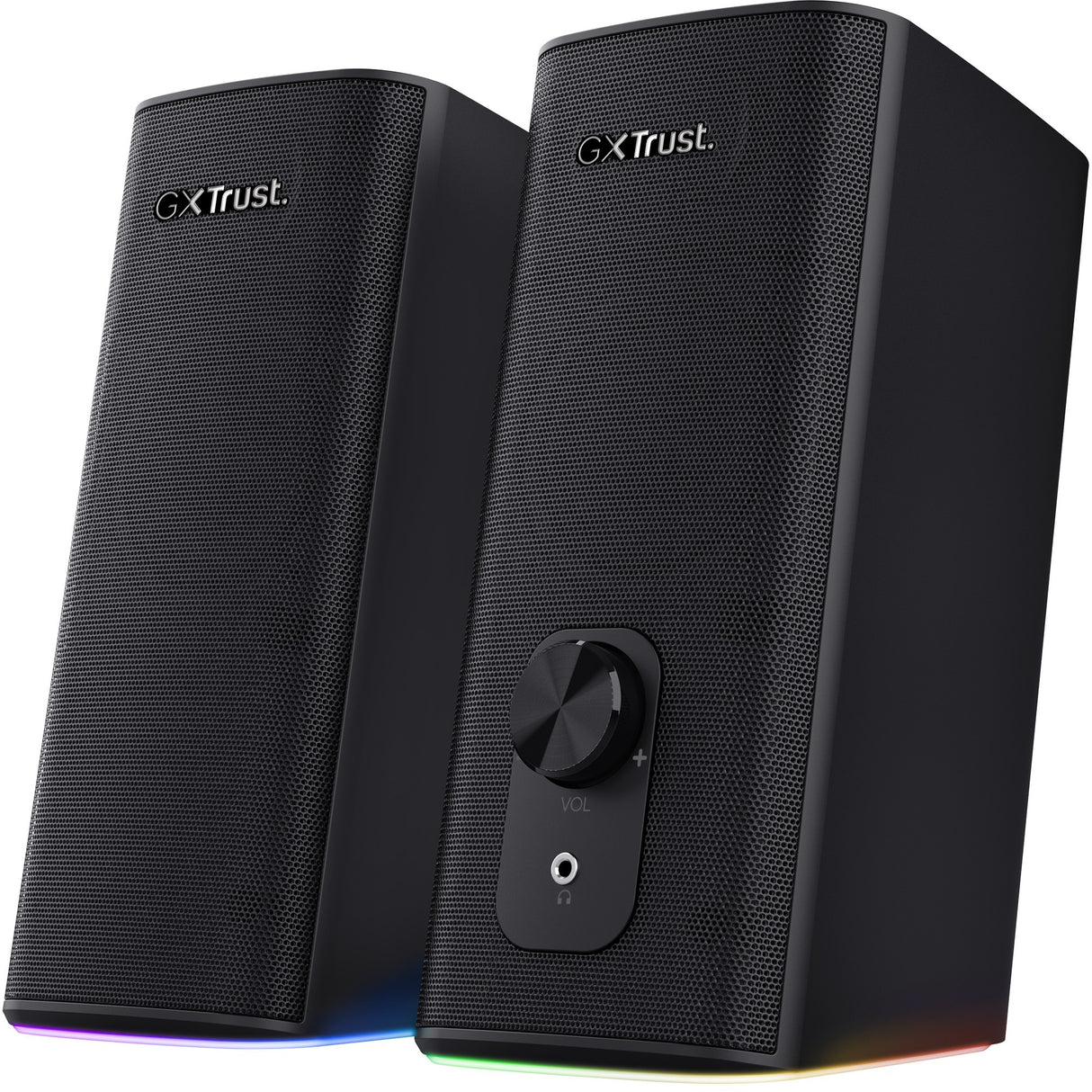 Trust GXT 612 Cetic PC-højttaler (sort, Bluetooth, RGB)