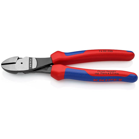 Knipex 74 02 200 elektrisk sideskæretang poleret komfort 200 mm