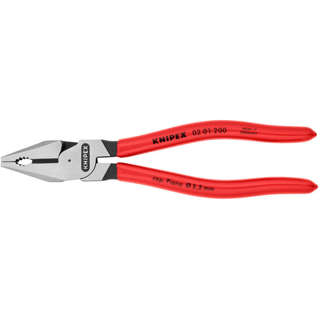 Knipex power kombinationstænger 200 mm kombinationstænger (rød)